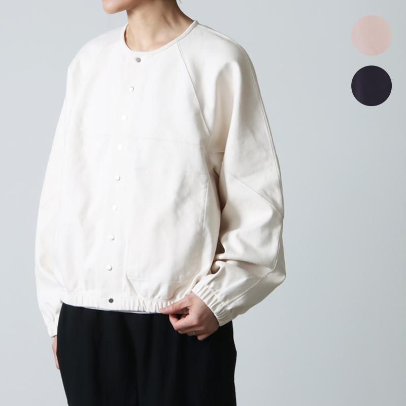unfii コットンスムースジャージーカーディガン　2.4万円 unfil (アンフィル) cotton smooth-jersey cropped cardigan