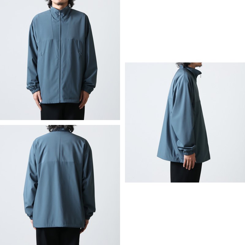 Graphpaper (グラフペーパー) Semi-Dull Poplin Stand Collar Blouson