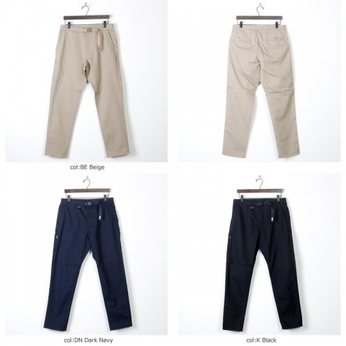 THE NORTH FACE PURPLE LABEL (ザ ノースフェイス パープルレーベル) Stretch Twill Tapered Pants  / ストレッチ ツイル テーパードパンツ