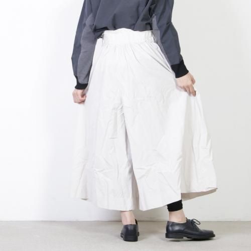 【高品質】 Veritecoeur (ヴェリテクール) ポプリンシャーリングパンツ パンツ