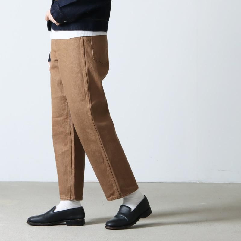 WESTOVERALLS (ウエストオーバーオールズ) 801S DENIM BROWN