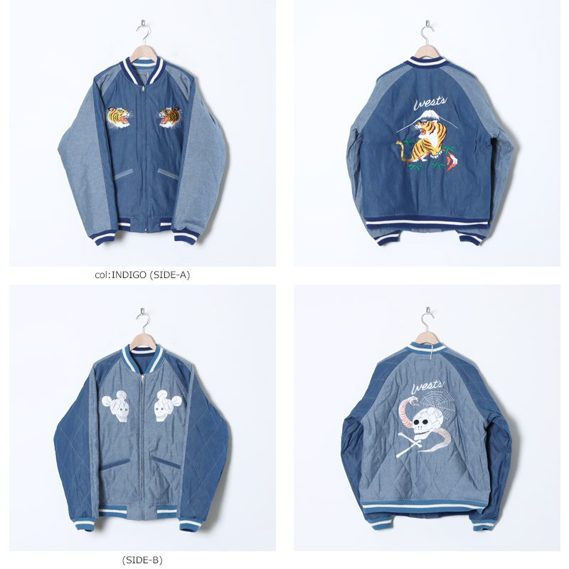 WESTOVERALLS (ウエストオーバーオールズ) SOUVENIR JACKET / スーベニアジャケット