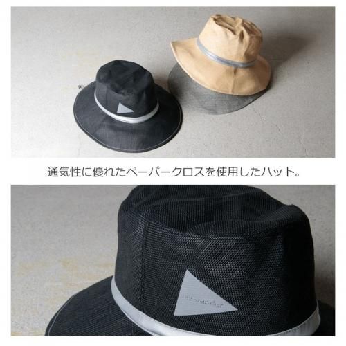 paper cloth cap | hats_caps | and wander ONLINE STORE
