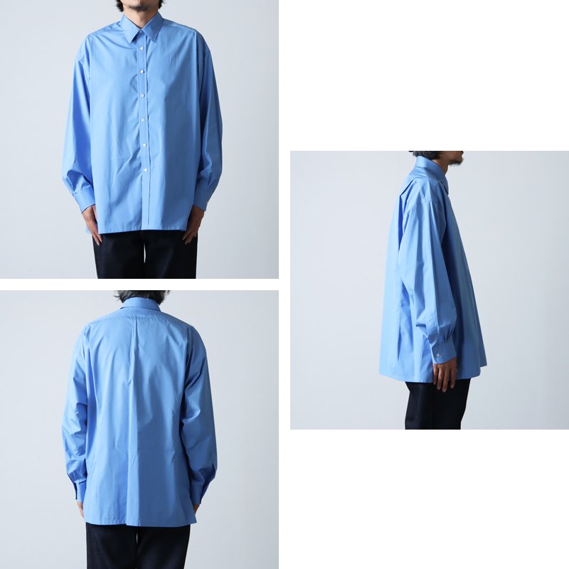 Graphpaper (グラフペーパー) High Count Broad Regular Collar Shirt