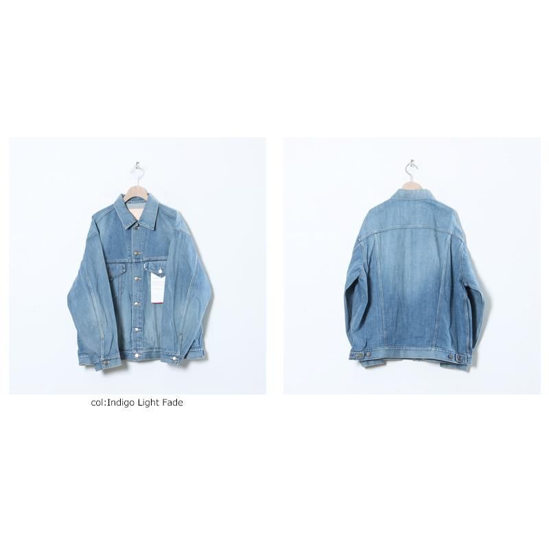 Graphpaper グラフペーパー デニムジャケット トラッカー セルビッチ Graphpaper (グラフペーパー) Selvage Denim Trucker Jacket