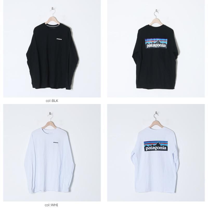 PATAGONIA (パタゴニア) M's L/S P-6 Logo Responsibili-Tee