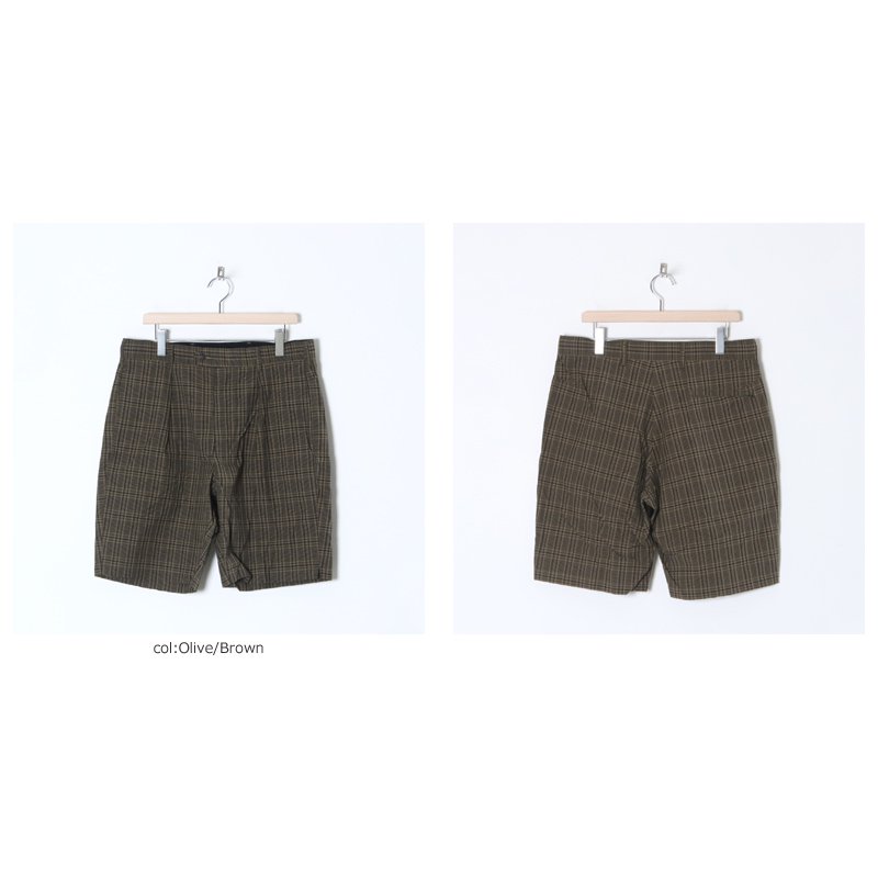 ENGINEERED GARMENTS (エンジニアードガーメンツ) Sunset Short -Cotton Madras Check / サンセット ショーツ