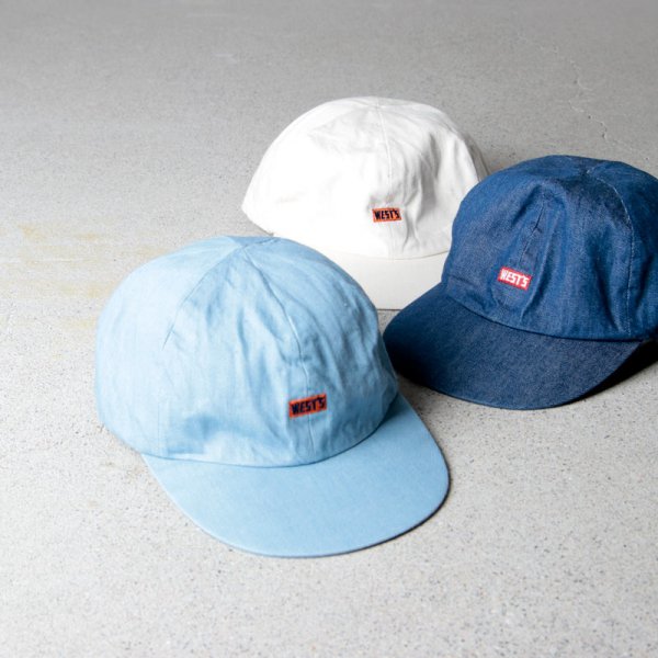 WESTOVERALLS (ウエストオーバーオールズ) WEST'S DENIM CAP