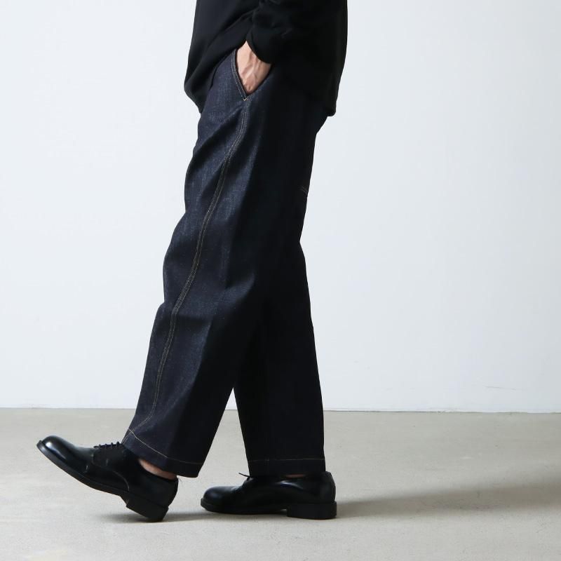 【STUDIO NICHOLSON】ROUND LEG PANTdigwel