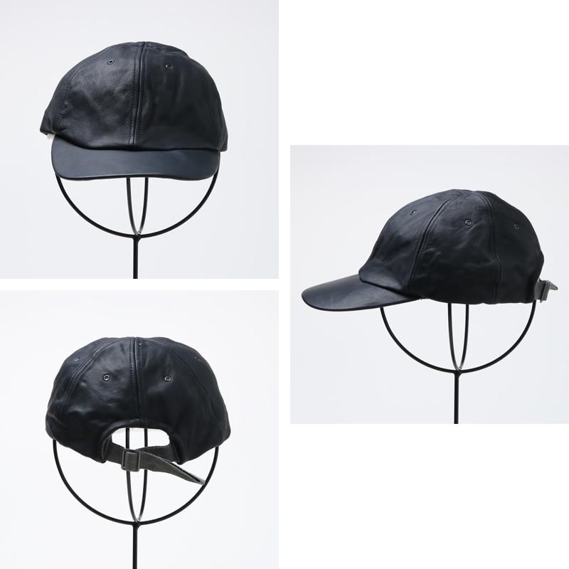 DECHO (デコー) LEATHER BALL CAP / レザーボールキャップ