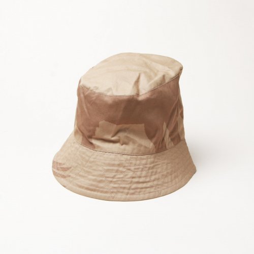ENGINEERED GARMENTS (エンジニアードガーメンツ) Bucket Hat -Animal Print Cotton Flat Twill / バケットハット