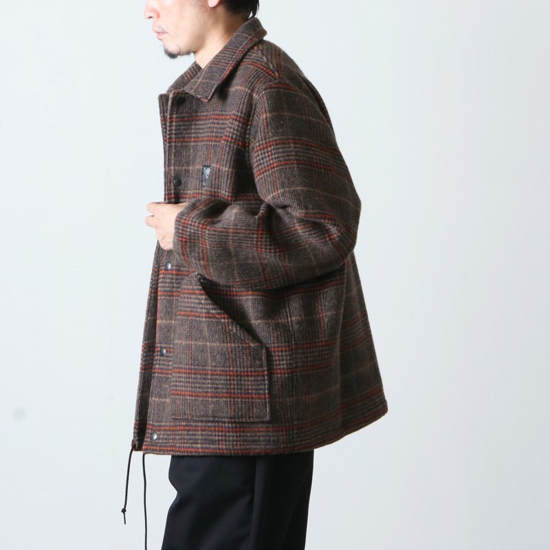 South2 West8 (サウスツーウエストエイト) Coach Jacket - Double Cloth Plaid / コーチジャケット