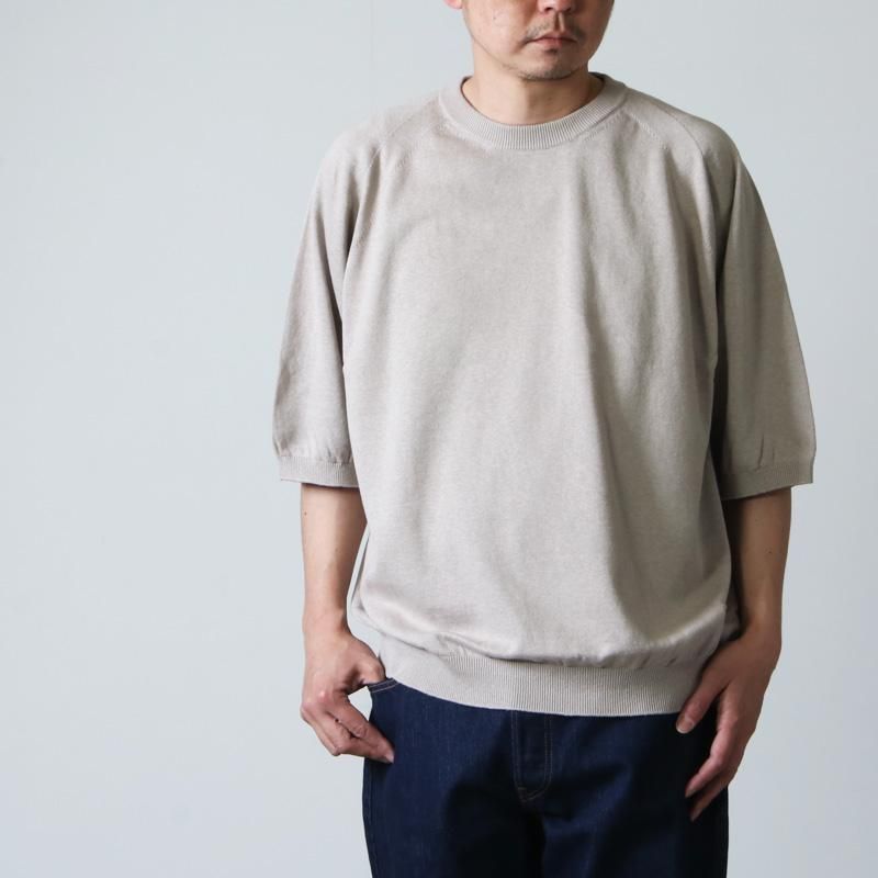 crepuscule (クレプスキュール) Knit Tee / ニットT