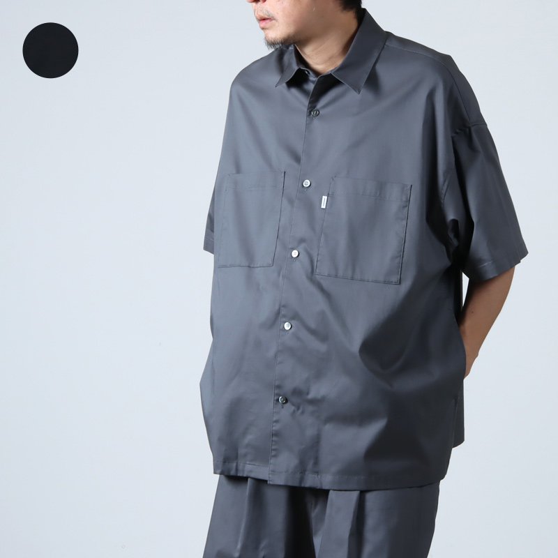 Graphpaper (グラフペーパー) Fine Wool Tropical S/S Oversized Band ...