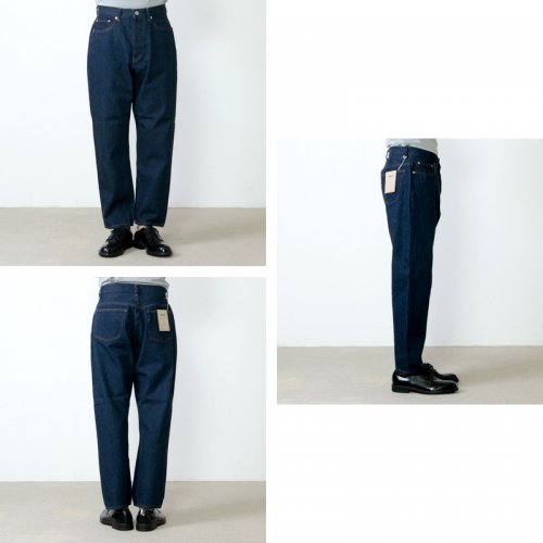 YAECA (ヤエカ) 10-13WW WIDE TAPERED DENIM PANTS / ワイドテーパードデニムパンツ