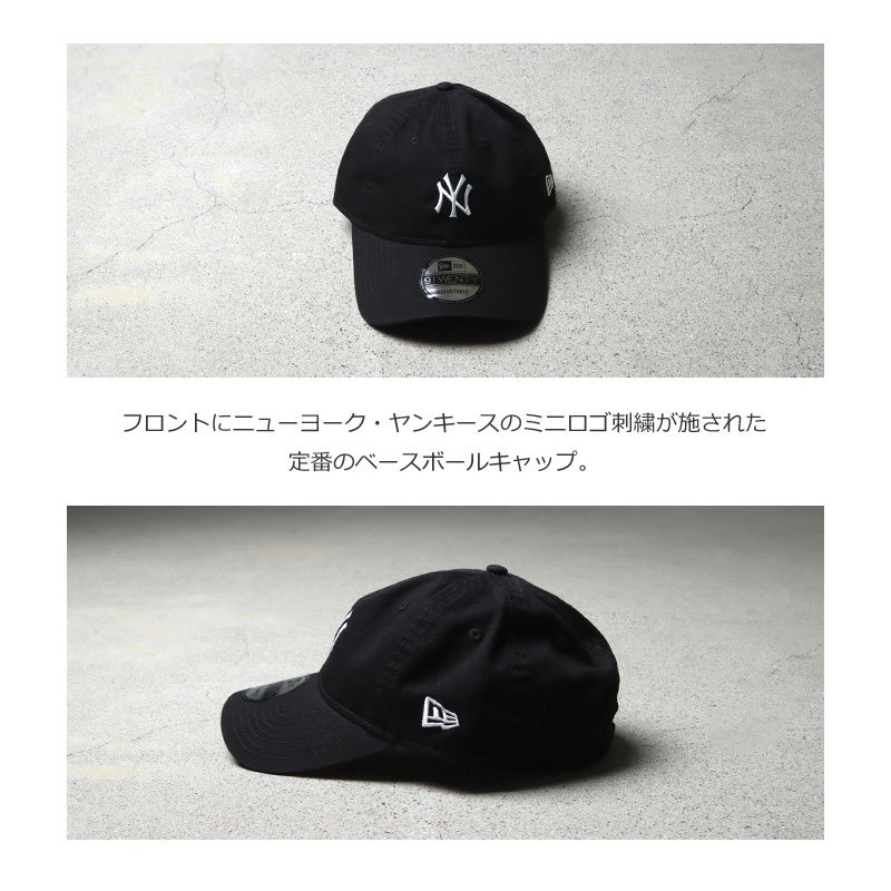 NEW ERA (ニューエラ) 920 NEYYAN MINI LOGO BLK SWHI / 920