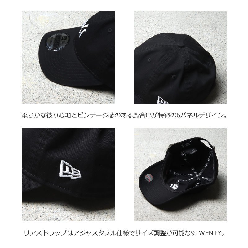 NEW ERA (ニューエラ) 920 NEYYAN MINI LOGO BLK SWHI / 920