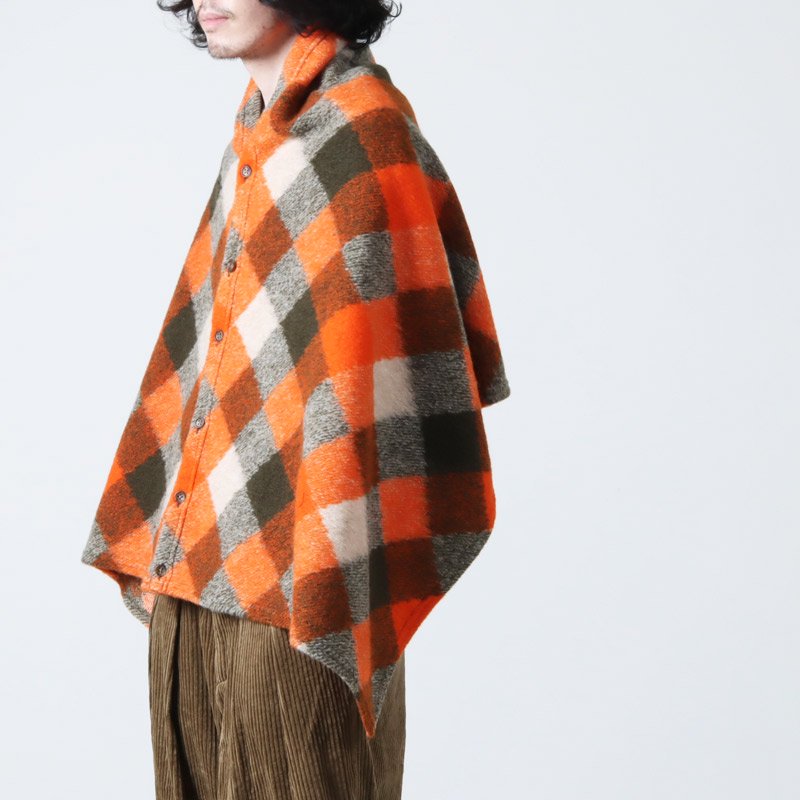 ENGINEERED GARMENTS (エンジニアードガーメンツ) Button Shawl -Poly