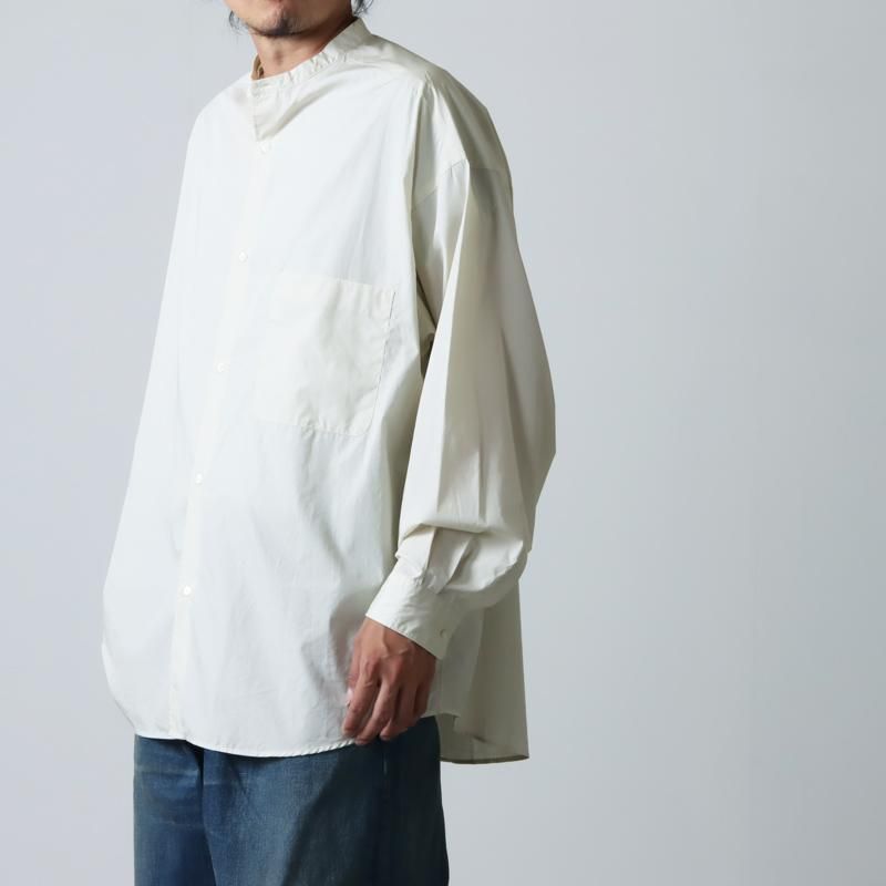 SHRINK BROAD SHIRTS （カラー：SAX サイズ：6 ） - メルカリ