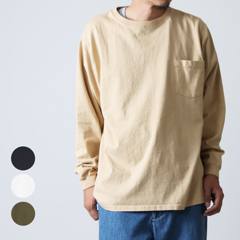 GoodWear (グッドウェア) L/S POCKET TEE / ロングスリーブポケットティー