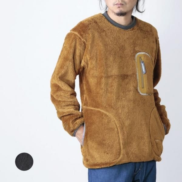 and wander (アンドワンダー) high loft fleece pullover for