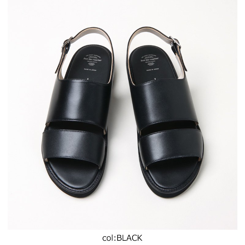 foot the coacher (フットザコーチャー) BACK BELT SANDALS HARDNESS 60 SOLE / バックベルトサンダル