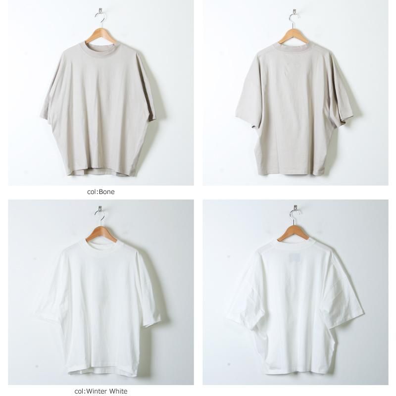 STUDIO NICHOLSON (スタジオニコルソン) SHORT SLEEVE MOCK NECK
