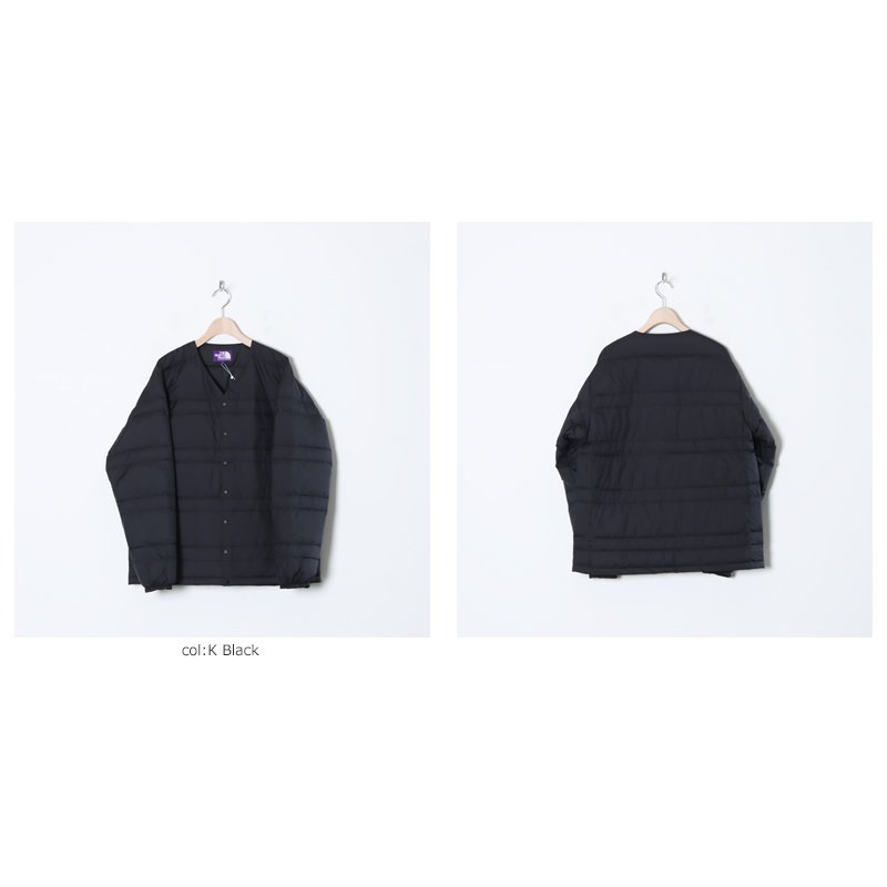 THE NORTH FACE PURPLE LABEL (ザ ノースフェイス パープルレーベル) Down Cardigan / ダウンカーディガン