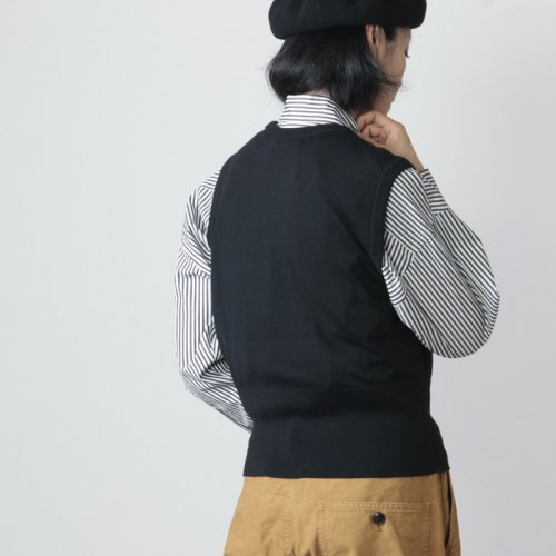 Graphpaper (グラフペーパー) High Gauge Knit Vest / ハイガーゼ 