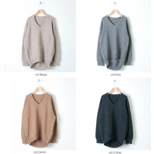 crepuscule (クレプスキュール) holegarment V/N pullover