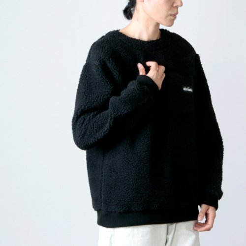 WILD THINGS (ワイルドシングス) FLUFFY BOA L/S CREW / フラッフィー ボア ロングスリーブ クルー