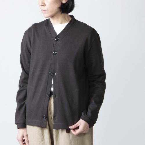 【再入荷】 THE HINOKI Vネックカーディガン オーガニックコットン ヒノキ) (ザ トップス
