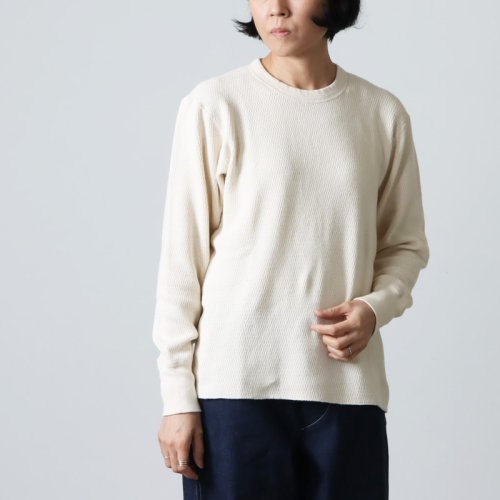 [THANK SOLD] ANATOMICA (アナトミカ) THERNAL L/S TEE size: XS / S / サーマルティー