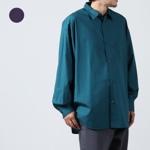 Graphpaper (グラフペーパー) Broad L/S Oversized Regular Collar Shirt / ブロードロングスリーブオーバーサイズドレギュラーカラーシャツ