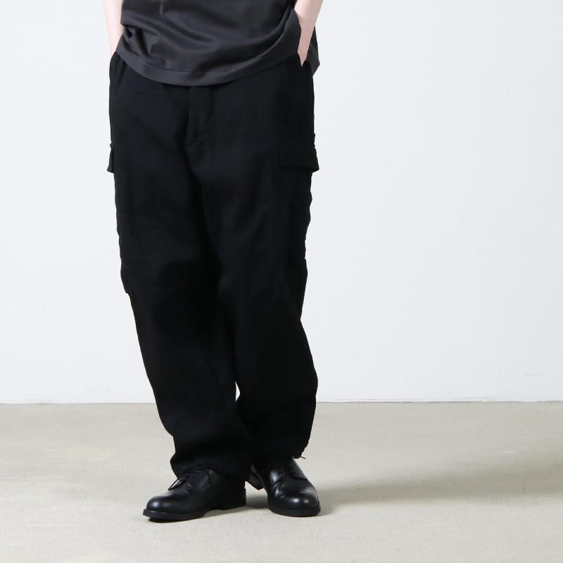 日本最大の パンツ 3 SIZE PANTS B.D.U DENIM BLACK COMOLI パンツ ...