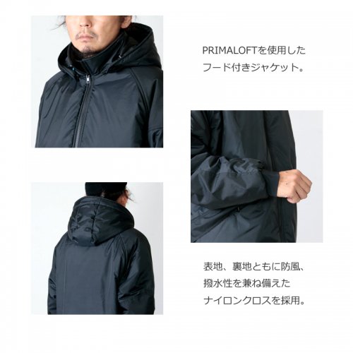 Reft (レフト) PRIMALOFT HOODED JACKET / プリマロフトフーデッド