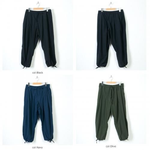 Reft (レフト) ANKLE LENGTH WIDE PANT / アンクルレングスワイドパンツ