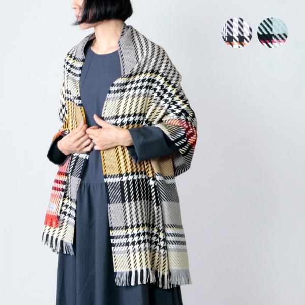 GUILLAUMOND (ギヨモン・ギラモンド) チェックマフラー