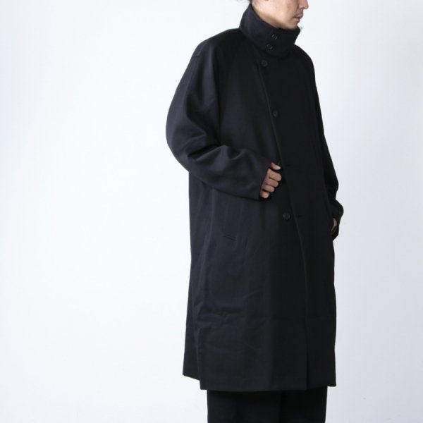 roundabout (ラウンダバウト) Stand Collar Long Coat / スタンド