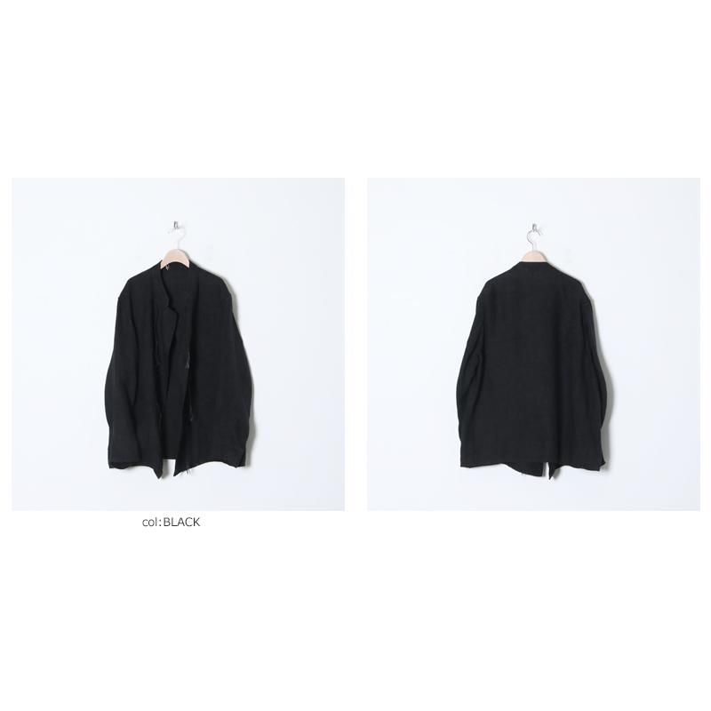 COMOLI (コモリ) リネン スタンドカラージャケット