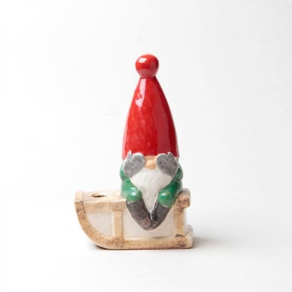 Lisa Larson リサラーソン バイキング ウィズ バードサンタ帽子付 Lisa Larson リサラーソン バイキング ウィズ バードサンタ帽子付