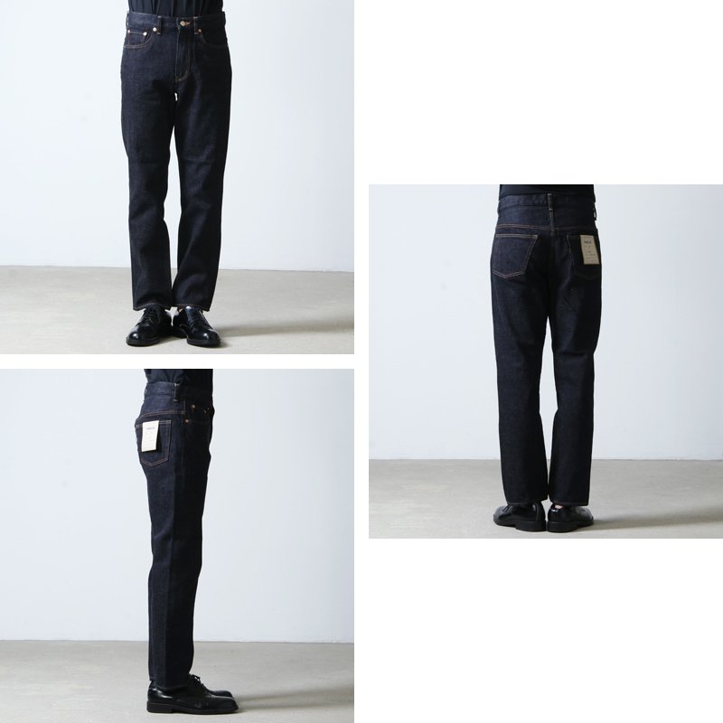 YAECA (ヤエカ) 1-14W DENIM PANTS PIPED STEM / デニムパンツ パイプドステム