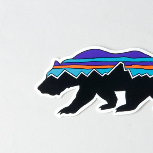 PATAGONIA (パタゴニア) Fitz Roy Bear Sticker / フィッツ ロイ ベア 