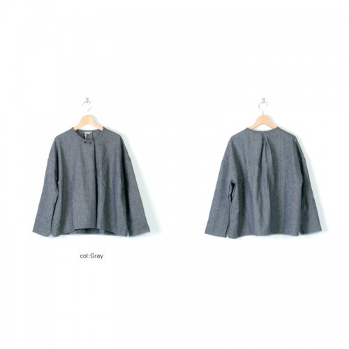 jujudhau (ズーズーダウ) DOUBLE BUTTON SHIRTS / ダブルボタンシャツ