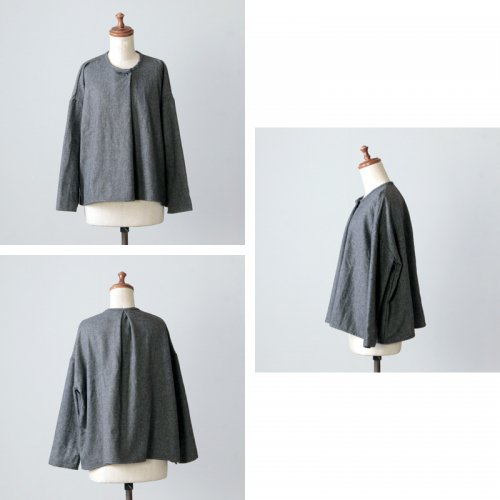 jujudhau (ズーズーダウ) DOUBLE BUTTON SHIRTS / ダブルボタンシャツ