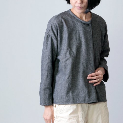 jujudhau (ズーズーダウ) DOUBLE BUTTON SHIRTS / ダブルボタンシャツ