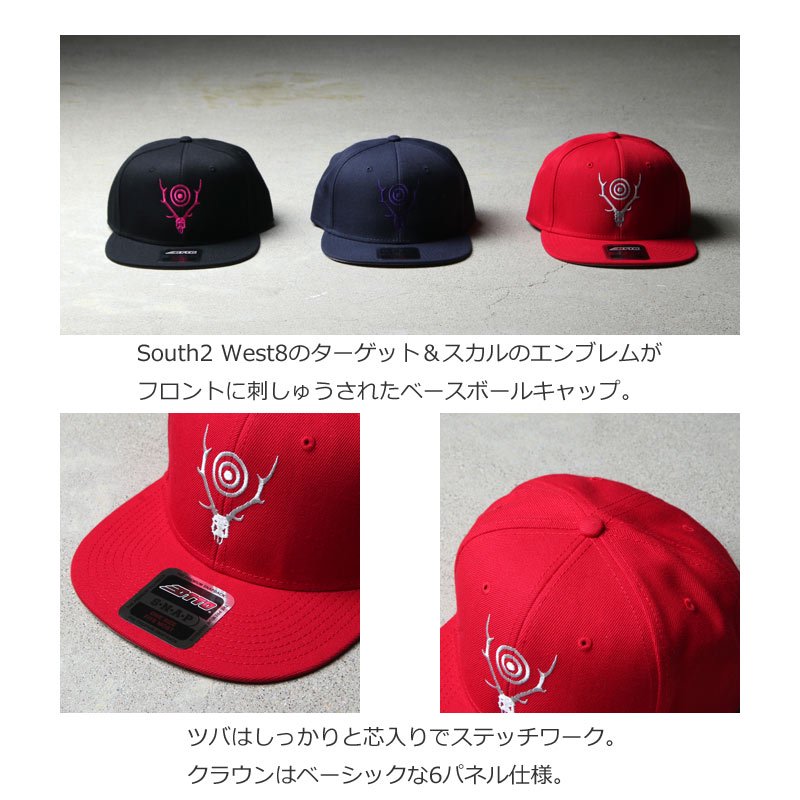 South2 West8 (サウスツーウエストエイト) Baseball Cap - S&T Emb. / ベースボールキャップ