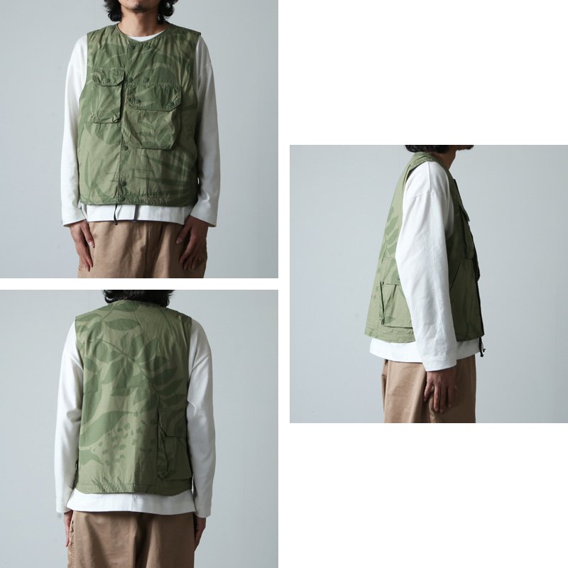 ENGINEERED GARMENTS (エンジニアードガーメンツ) Cover Vest -Leaf