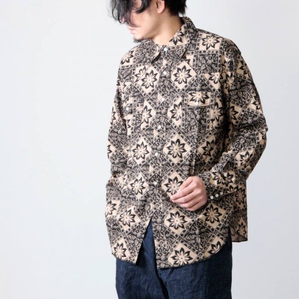 South2 West8 (サウスツーウエストエイト) Western Shirt - Printed 