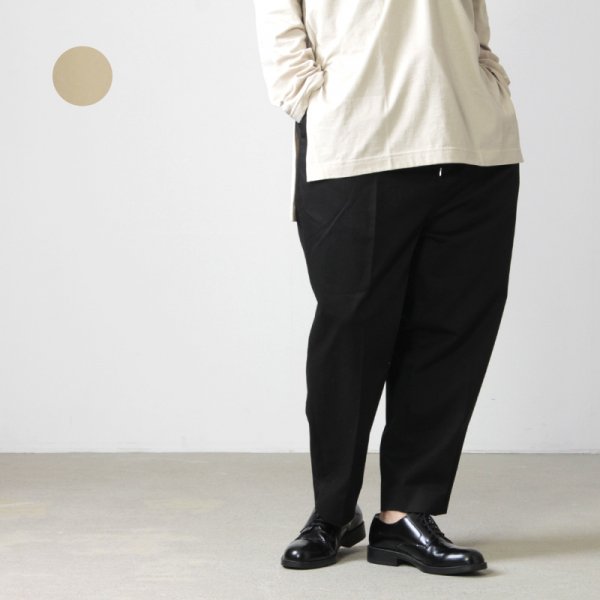 ANEI (アーネイ) INTUCK SLACKS WIDE / インタックスラックス ワイド